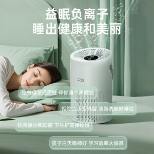 氧树森邻负离子空气净化器家用桌面家居外贸益眠因子